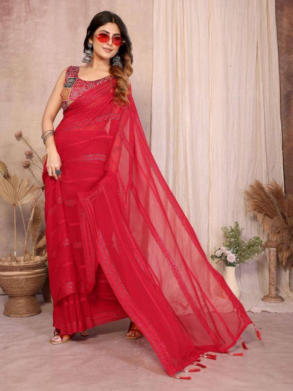GC kaju patta silk Saree wholesaler in Pune